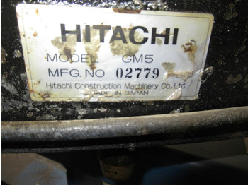 Pasukimo žiedas - Statybinė technika Hitachi GM5 -: foto 4