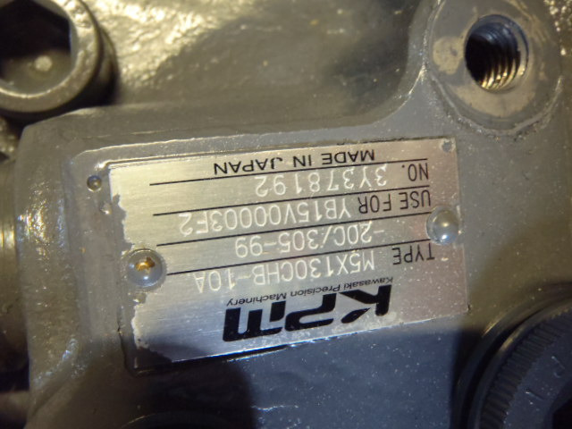 Nauja Posūkio reduktorius - Statybinė technika Kawasaki M5X130CHB-10A-20D/305-99 -: foto 3
