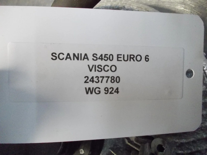 Aušinimo sistema - Sunkvežimis Scania S450 2437780 VISCO EURO 6: foto 4