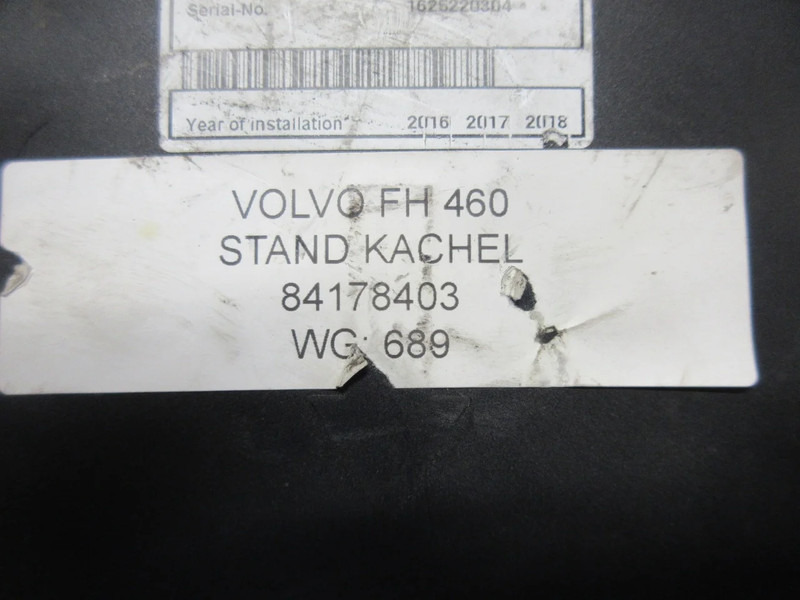 Šildymas/ Ventiliacija - Sunkvežimis Volvo FH460 84178403 STANDKACHEL: foto 5