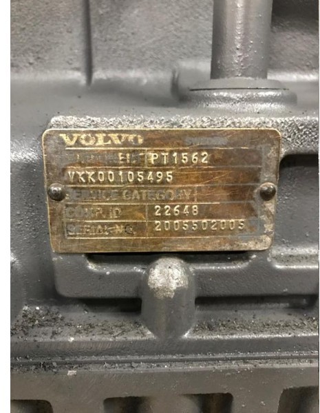Nauja Pavarų dėžė - Šarnyrinis savivartis Volvo Versnellingsbak PT1562 oem 22648: foto 2