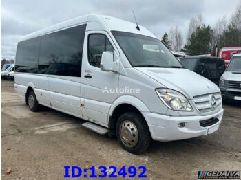 Mikroautobusas, Keleivinis furgonas MERCEDES-BENZ Sprinter 515 VIP TV DVD 18-seater: foto 1