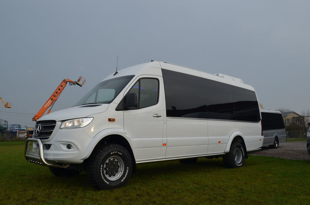 Nauja Mikroautobusas, Keleivinis furgonas MERCEDES-BENZ Sprinter 519 4x4 high and low drive: foto 4