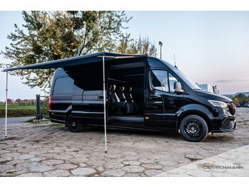Mikroautobusas, Keleivinis furgonas Mercedes-Benz Sprinter 319  for moto sport,LKW/PKW, LED, MBUX,: foto 1