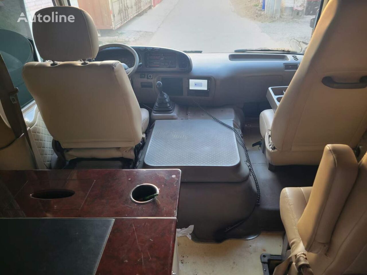 Priemiestinis autobusas TOYOTA Coaster mini bus passenger van leather seat: foto 6