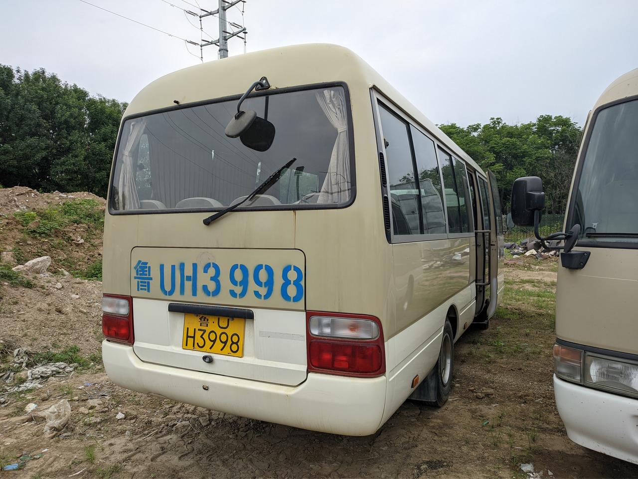 Mikroautobusas, Keleivinis furgonas TOYOTA Coaster passenger bus: foto 6