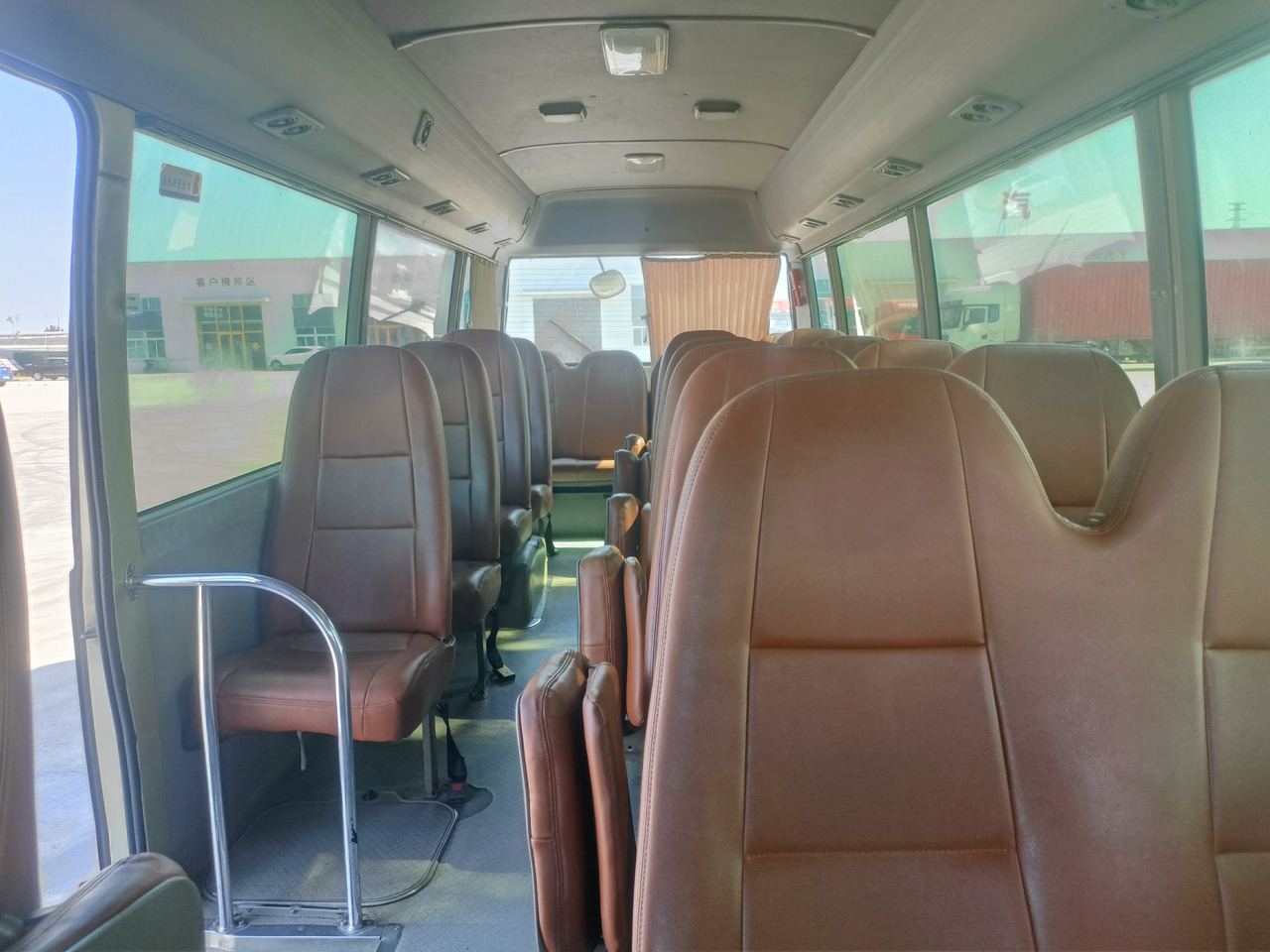 Mikroautobusas, Keleivinis furgonas TOYOTA Coaster passenger bus 29 seats: foto 8