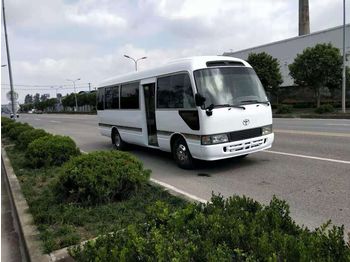 TOYOTA white coaster with lhd steering and diesel engine - Turistinis autobusas