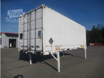 Kėbulas - furgonas - BDF Wechselkoffer mit Portaltüren 7,45 m: foto 1