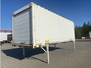 Kėbulas - furgonas - BDF Wechselkoffer mit Rolltor 7,45 m kran- und stapelbar: foto 1
