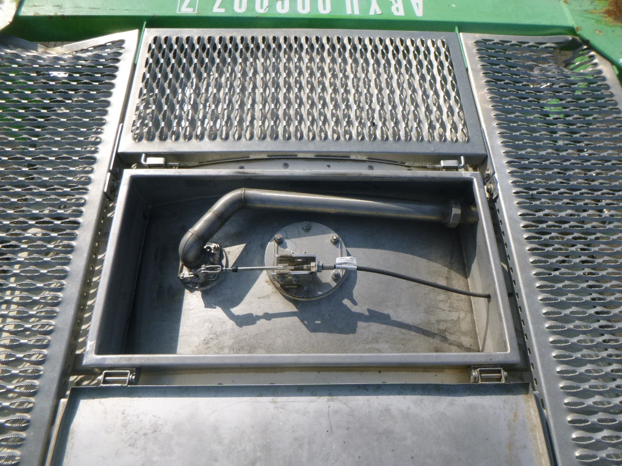 Tank konteineris, Puspriekabė Danteco Food tank container inox 20 ft / 25 m3 / 1 comp: foto 14