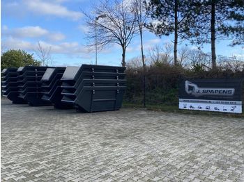 Statybinių atliekų konteineris Diversen Nieuwe Portaal containers 9M3 met lepel gaten: foto 1