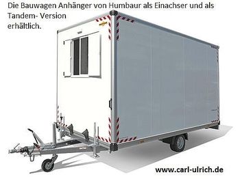 Nauja Buitinis konteineris Humbaur - Bauwagen 184222-24PF30 Einachser: foto 1