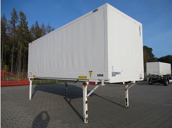 Kėbulas - furgonas Krone - BDF Wechselkoffer 7,45 m Glattwand Türen: foto 1