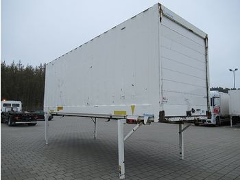 Kėbulas - furgonas Krone - BDF Wechselkoffer 7,45 m Rolltor: foto 1
