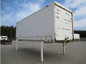 Kėbulas - furgonas Krone - BDF Wechselkoffer 7,45 m Rolltor: foto 1