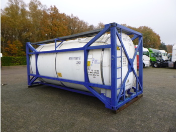 Tank konteineris, Puspriekabė M Engineering Chemical tank container inox 20 ft / 23 m3 / 1 comp: foto 2