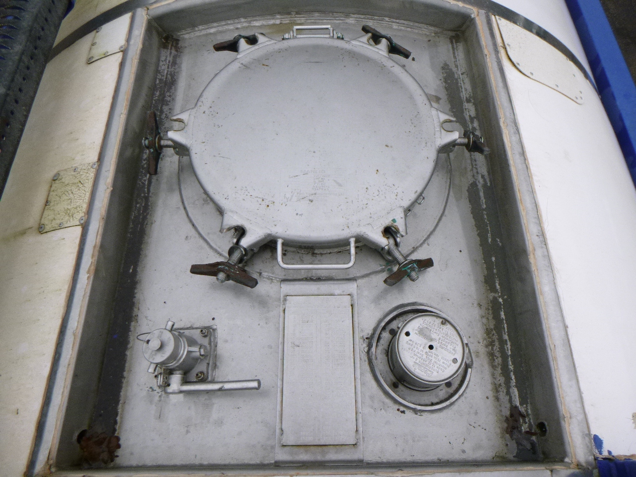 Tank konteineris, Puspriekabė M Engineering Chemical tank container inox 20 ft / 23 m3 / 1 comp: foto 8