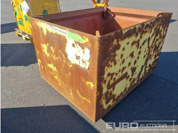  Jage Crane Tipping Container 3500kg - Statybinių atliekų konteineris