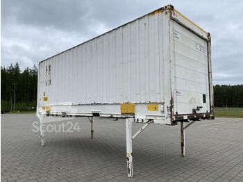 Kėbulas - furgonas - Wechselkoffer mit Rolltor 7,45 m kran- und stapelbar: foto 1