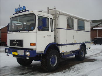 MAN 16.192 FAK 4X4 Expeditionsfahrzeug - Mikroautobusas kemperis