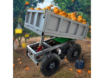Ladys Ladys AS600 All-Terrain Four-Wheel Drive And Eight-Wheel Drive Transport Truck, Mountain Area Farm Orchard Greenhouse Construction Site Creeper Remote Control Electric Agricultural Transport Vehicle - Keturratis: foto 1