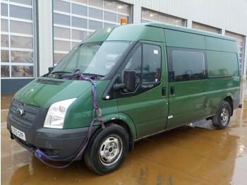 Krovininis mikroautobusas, Komercinis automobilis su dviguba kabina 2012 Ford Transit 100T350: foto 1
