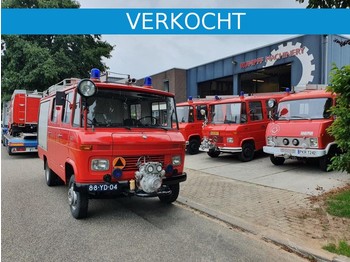 Krovininis mikroautobusas, Komercinis automobilis su dviguba kabina Mercedes-Benz LF 408G brandweer, trekhaak 3500 kg: foto 1