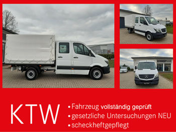 Tentinis mikroautobusas, Komercinis automobilis su dviguba kabina Mercedes-Benz Sprinter 314 CDI DOKA Pritsche,Klima,EURO6: foto 1
