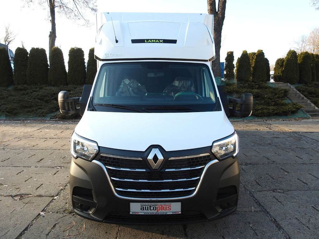 Nauja Tentinis mikroautobusas, Komercinis automobilis su dviguba kabina Renault MASTER NEUE PRITSCHE PLANE 10 PALETTEN AUFZUG: foto 6
