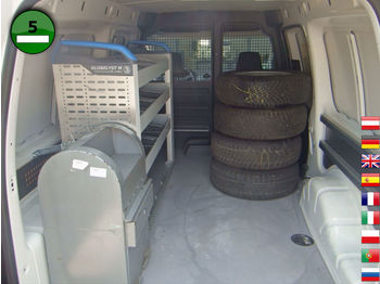 Krovininis mikroautobusas VW Caddy 1.6 TDI Maxi Werkstattregal KLIMA: foto 1