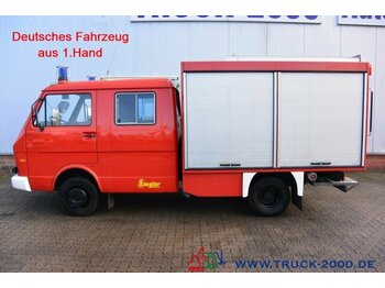 Furgonas su krovinių dėže, Komercinis automobilis su dviguba kabina Volkswagen LT 50 DoKa Feuerwehr TSF-W Original nur 13589km: foto 1