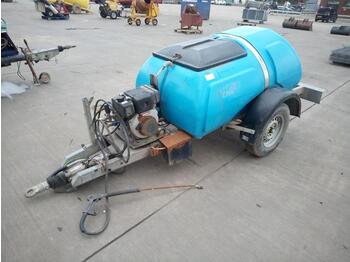  2016 Bowser Supply Single Axle Plastic Water Bowser, Yanmar Pressure Washer - Aukšto slėgio plovykla