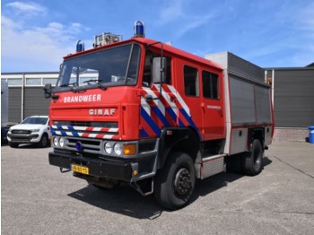 Ginaf 4x4 FireTruck - Double Cabin - Rosenbauer Pump - Hoses - 2800L Tank - Incl Equipment - 05/2019 APK - Gaisrinė mašina