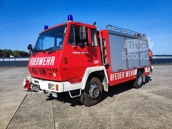  - STEYR 791 4x4 Feuerwehr Kran, Seilwinde & Lichtmast - Gaisrinė mašina