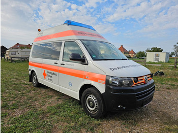 Volkswagen KTW T5 Krankentransport L2H3 Feuerwehr  - Greitosios pagalbos automobilis