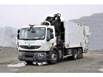 Šiukšliavežis, Sunkvežimis su kranu Renault Premium 320DXI*Müllwagen + HIAB 166E-3HIDUO/FUNK: foto 2