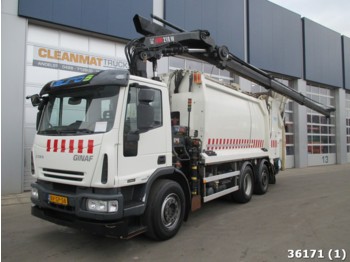 Ginaf C 3128 Euro 5 Hiab 21 ton/meter Kran - Šiukšliavežis