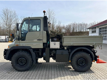 Unimog U300 405 01313 mit Rahmenwinde  - Komunalinė/ Specializuota technika, Platforminis/ Bortinis sunkvežimis: foto 4