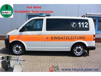 Greitosios pagalbos automobilis Volkswagen T5 2.0 TDI 4x4 4Motion Binz Notarzt-Rettung 1.Hd: foto 1