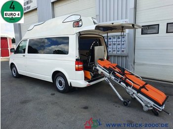 Greitosios pagalbos automobilis Volkswagen T5 Krankentransport inkl Trage Rollstuhl Scheckh: foto 1