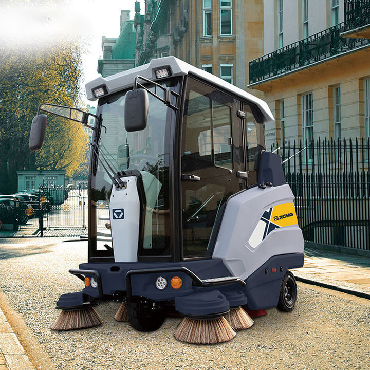Gatvių šlavimo mašina XCMG 2023 New Industrial Road Street Sweeper Cleaning Machine Commercial Road Sweeper Truck Auto Floor Scrubber Sweeping machine: foto 2