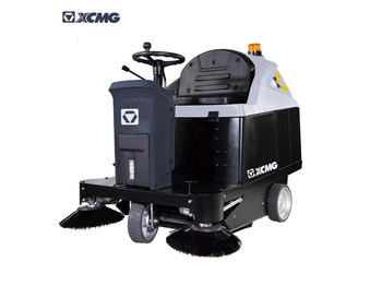 XCMG Official XGHD100 Ride on Sweeper and Scrubber Floor Sweeper Machine - Grindų šlavimo mašina: foto 3