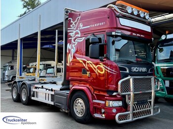 Miško priekaba Scania R730 V8 Euro 6, 6x4, Retarder, Topline, Craneframe, Bullbar, Truckcenter Apeldoorn: foto 1