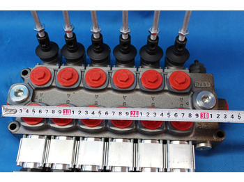 Orlaivių pagalbinė antžeminė įranga 6 Sections Directional Control Valve Galtech Q95 120 l/min 31 GPM Electric solen for HDS-edged and cranes.: foto 5