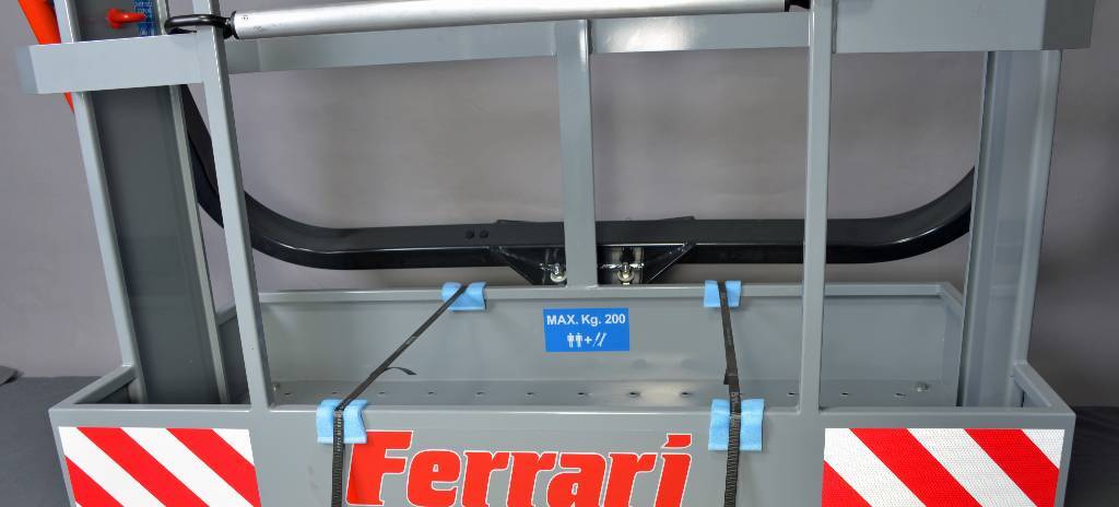 Kranas-manipuliatorius Ferrari Arbeitskorb AGLY 2 Bundle: foto 6