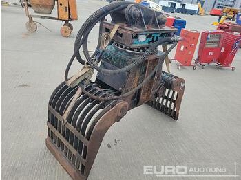  VTN BM40 Hydraulic Rotating Selector Grab 65mm Pin to suit 13 Ton Excavator - Greiferis