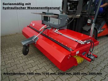 EURO-Jabelmann Staplerkehrmaschinen 1,50 m, einschl. hydr. Entleerung, aus laufe  - Rotacinė šluota