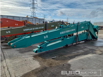 Unused Long Reach Boom & Dipper to suit Kobelco SK200 - Strėlė
