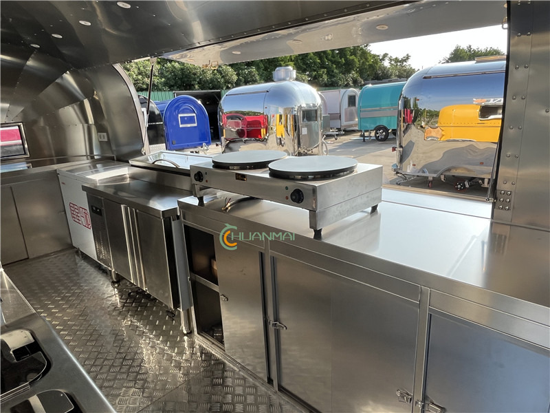 Nauja Prekybinė priekaba COC Airstream Remorque Food Truck,Catering Trailer,Mobile Food Trailers: foto 12